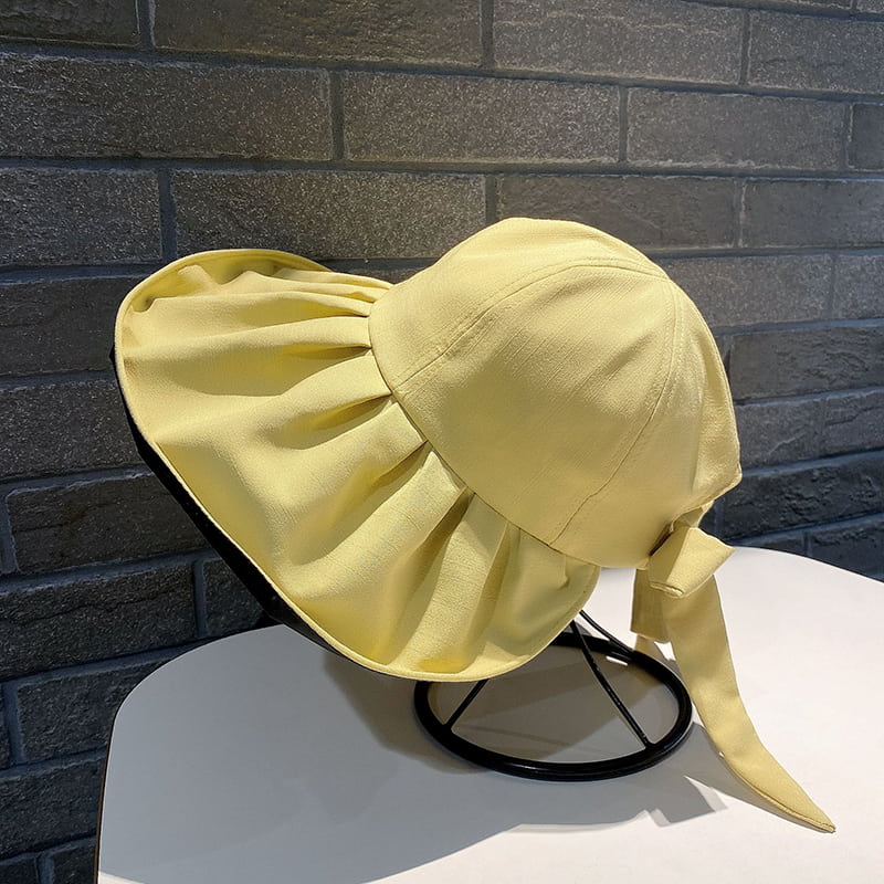 BK00042 Storbremte strandbøttehatt med bindetau