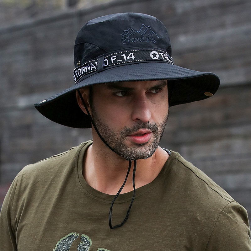 BK00028 Solkrem Big Eaves Hat, Vanntett, Hurtigtørkende Bucket Hat