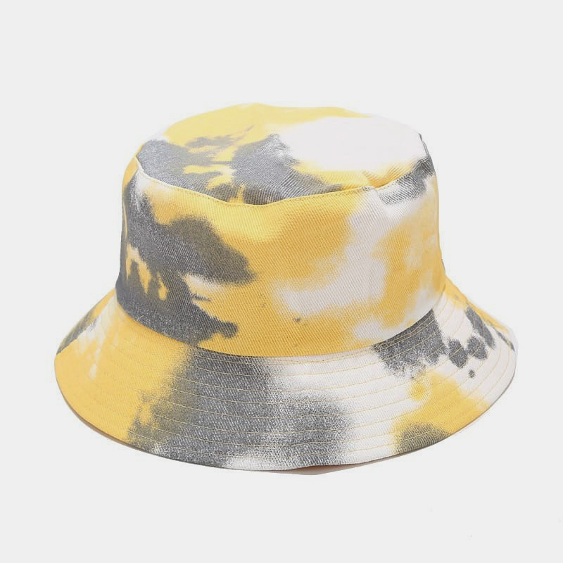 BK00068 Tie-dye Dobbeltsidige bøttehatter for menn og kvinner