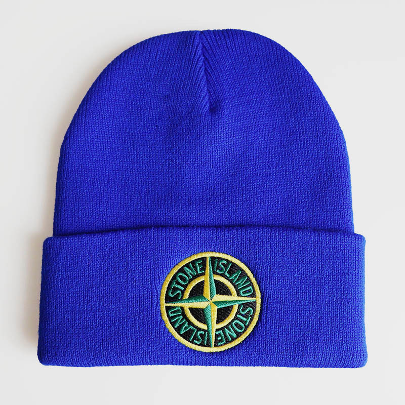 H00041 Hip Hop brodert akryl strikket lue