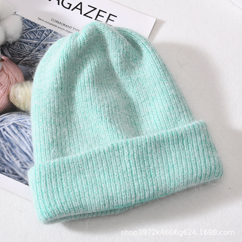 H00064 Voksen kanin Down Blended strikket lue