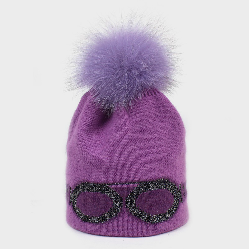 H00095 10% Ull 90% Børstet Garn Voksen Jacquard strikket lue H00095 10% Ull 90% Børstet Garn Voksen Jacquard strikket lue