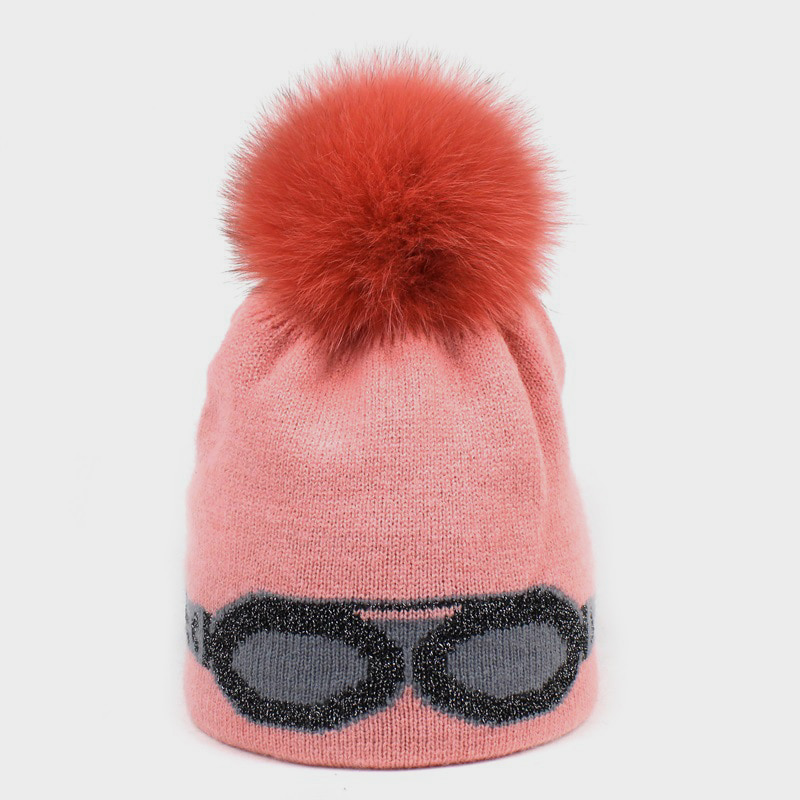 H00095 10% Ull 90% Børstet Garn Voksen Jacquard strikket lue H00095 10% Ull 90% Børstet Garn Voksen Jacquard strikket lue