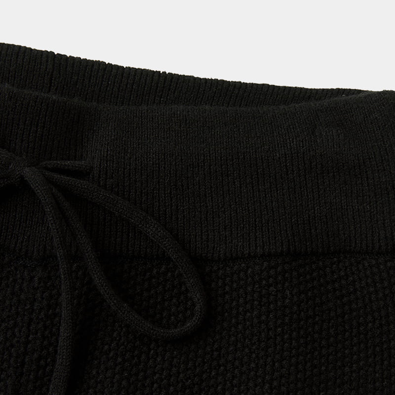 ML2237 Mid waist tykk høy tetthet uformelle strikkebukser ML2237 Mid waist tykk høy tetthet uformelle strikkebukser