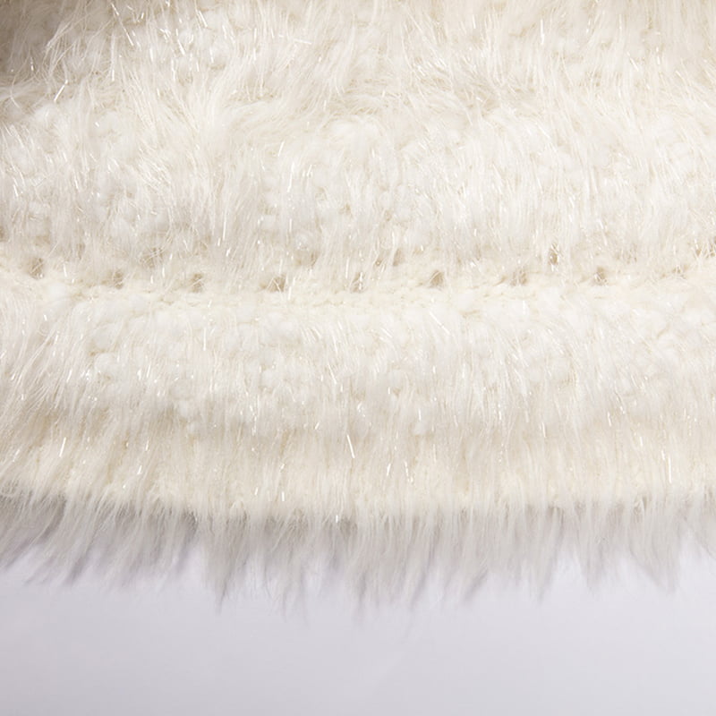 SM-K0043 Sommer Mohair ermeløs strikket kjole Fransk hulbunnskjole SM-K0043 Sommer Mohair ermeløs strikket kjole Fransk hulbunnskjole