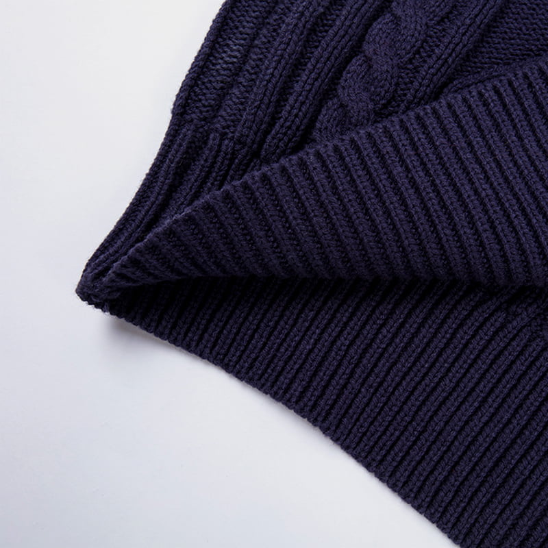 SM-K0032 Høst/vinter kvinners V-hals ensfarget strikket jacquardkjole SM-K0032 Høst/vinter kvinners V-hals ensfarget strikket jacquardkjole