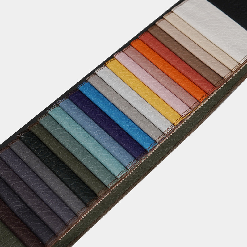 SM-B0024 Vanntett preget Leathaire Tech Cloth Sofa Stoff