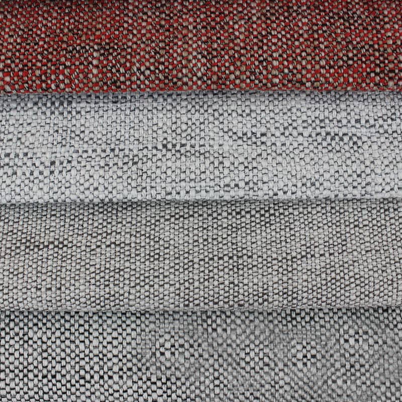 SM-A0040 Blandede farger Jacquard imitert lin Sofastoff