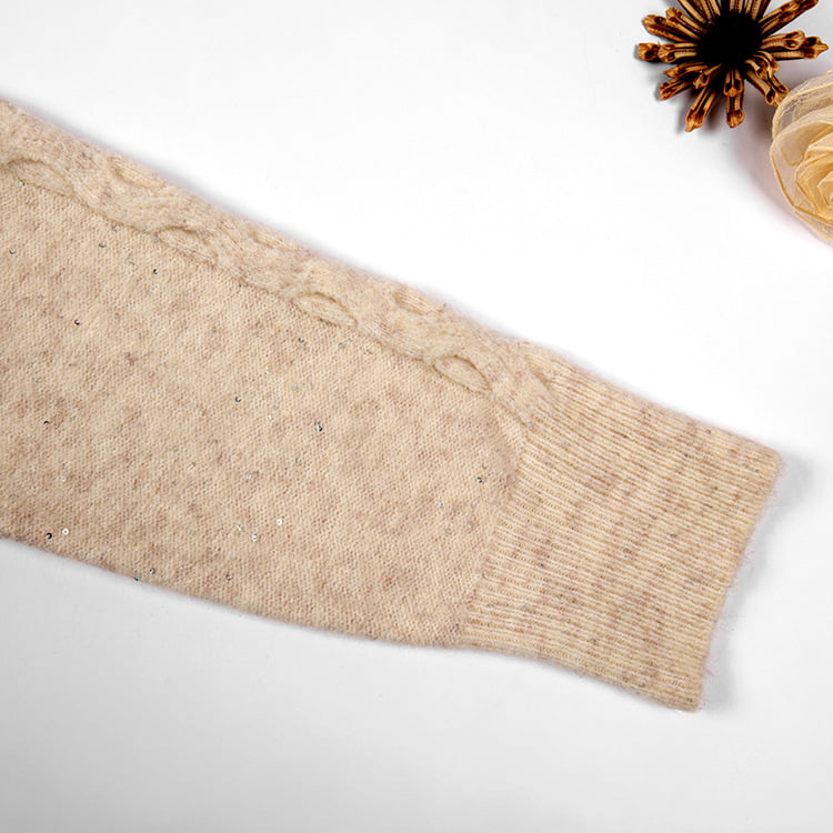 SM-K0012 Vår Høst Polo Lapel Ensfarget Uthult bunnstrikket genser SM-K0012 Vår Høst Polo Lapel Ensfarget Uthult bunnstrikket genser