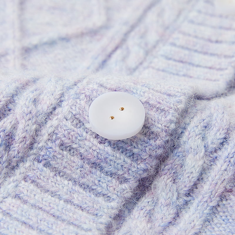 ML2205 French Baby Collar Lady Strikket Cardigan Coat ML2205 French Baby Collar Lady Strikket Cardigan Coat