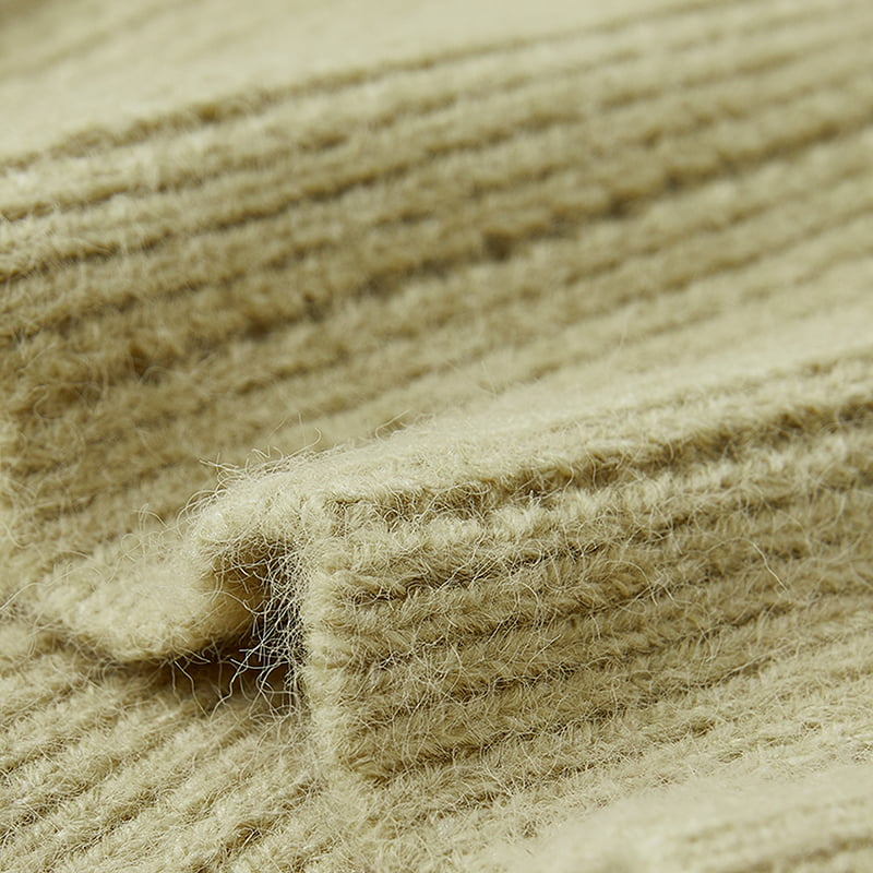 ML2213 Retro japansk avokadogrønn håndlaget strikket cardiganjakke ML2213 Retro japansk avokadogrønn håndlaget strikket cardiganjakke