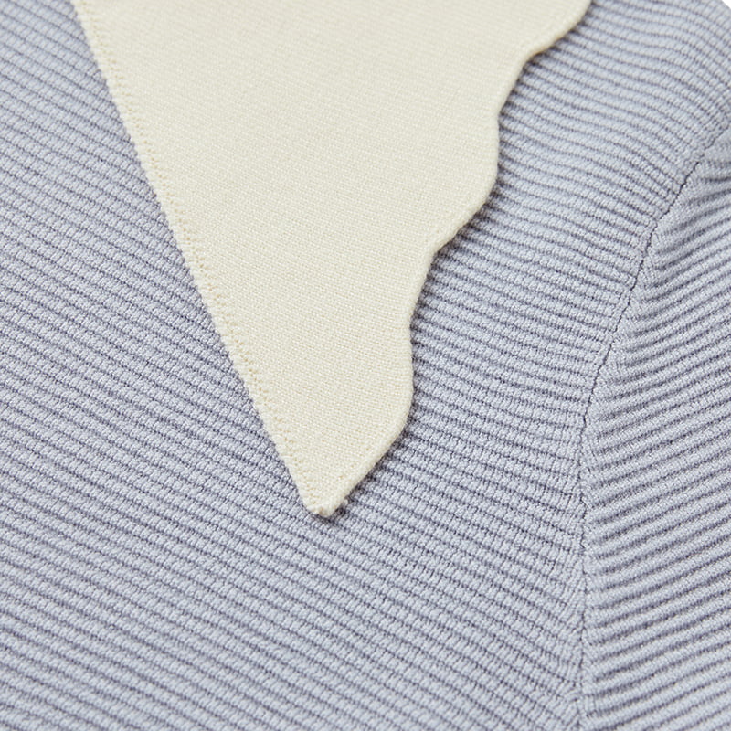 ML2210 fransk dukkekrage perlespenne Kjernespunnet garnstrikket cardigan ML2210 fransk dukkekrage perlespenne Kjernespunnet garnstrikket cardigan