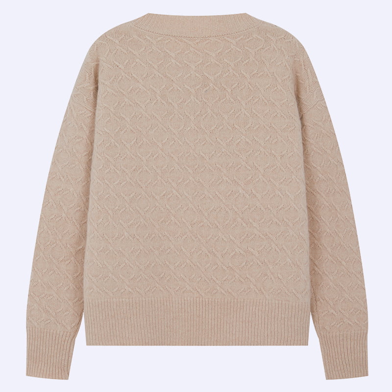 ML2203 Tynn strikket cardigan for kvinner, tidlig vår, høst med rund hals ML2203 Tynn strikket cardigan for kvinner, tidlig vår, høst med rund hals