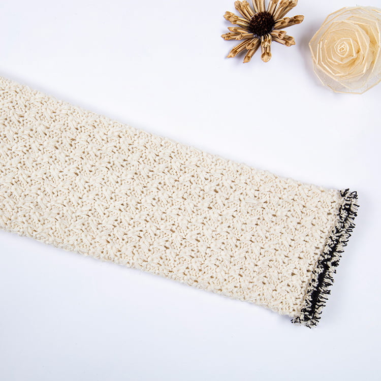 SM-K0049 Kontrastfarge rund hals, liten duft, frynset strikket cardigan SM-K0049 Kontrastfarge rund hals, liten duft, frynset strikket cardigan