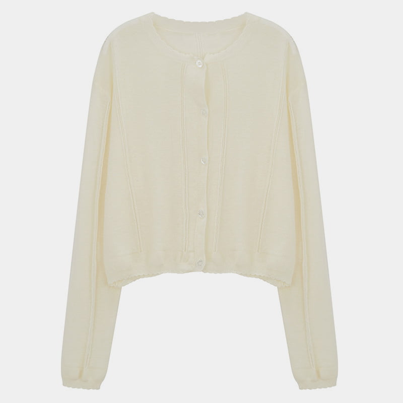 SM-K0014 Sommer Sunblock strikket cardigan tynn klimaanleggskjorte for kvinner